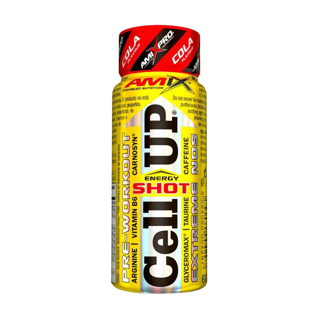 Передтренувальний комплекс Amix Nutrition AmixPro CellUP Shot Кола, в рідині, 60 мл